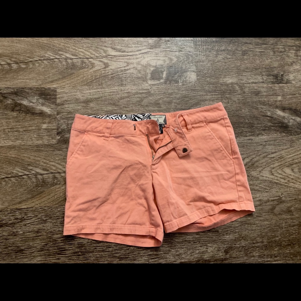 Volcom Light Coral Shorts
